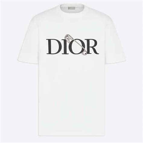 dior white tee